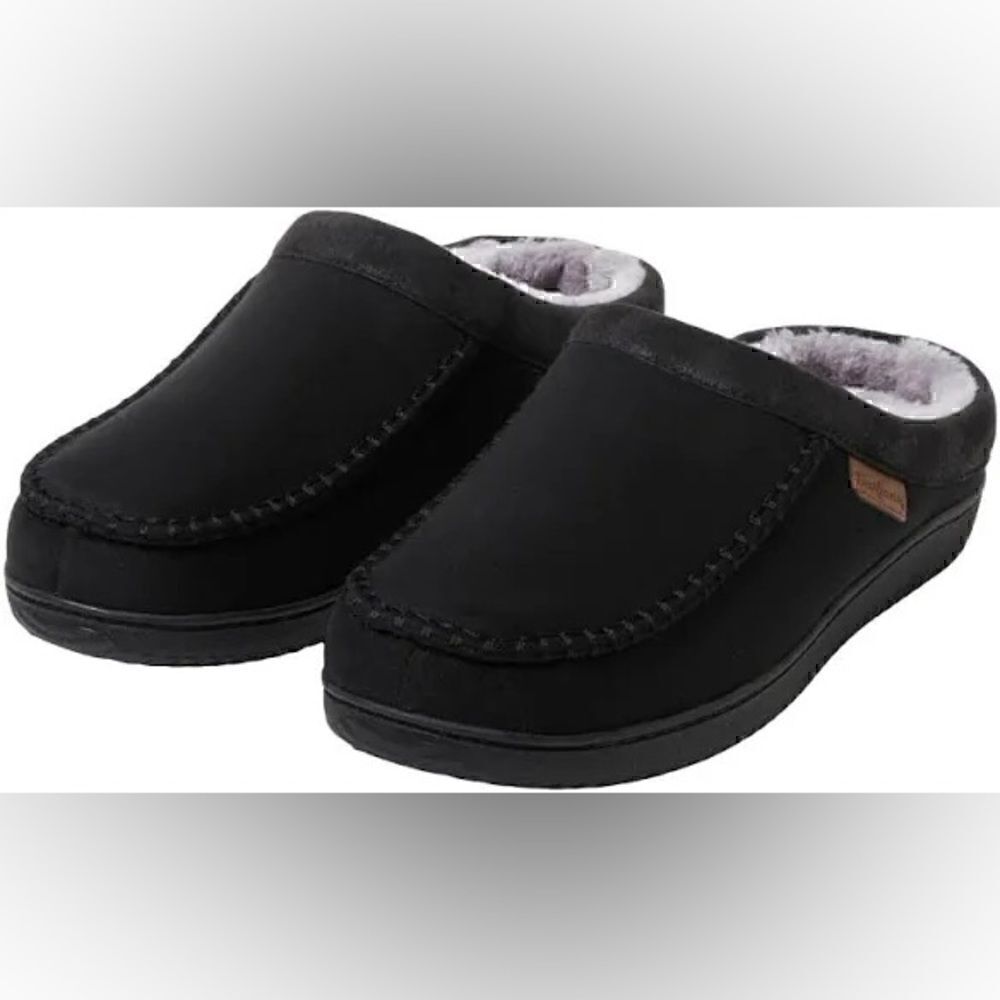 Dearfoams Men's Memory Foam Slippers - Picture 2 of 5
